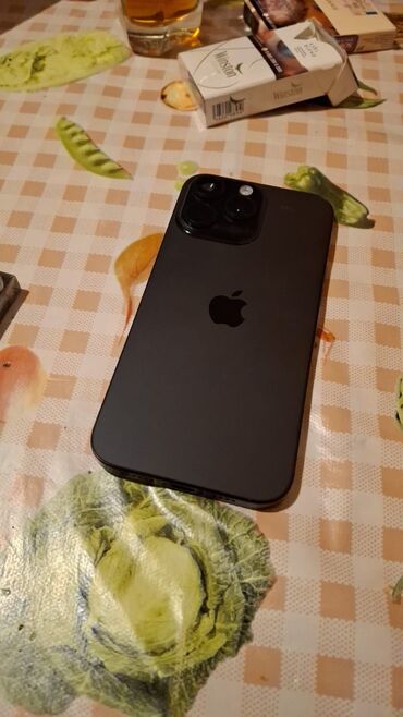 iphone 15 pro 2 ci el: IPhone 14 Pro, 128 GB, Barmaq izi, Simsiz şarj, Face ID