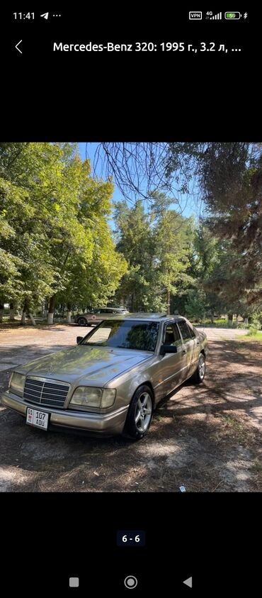 Mercedes-Benz: Mercedes-Benz 320: 1995 г., 3.2 л, Механика, Бензин, Седан