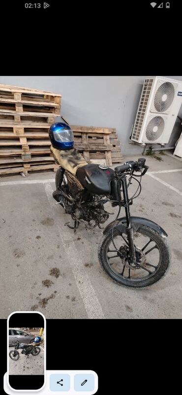 Motosikletlər: Tufan - M50, 50 sm3, 2023 il, 44444 km — 6