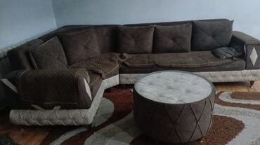 Divan və kreslo dəstləri: Künc divan