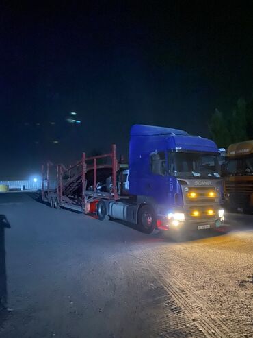 Тягачи: Тягач, Scania, Тентованный — 2