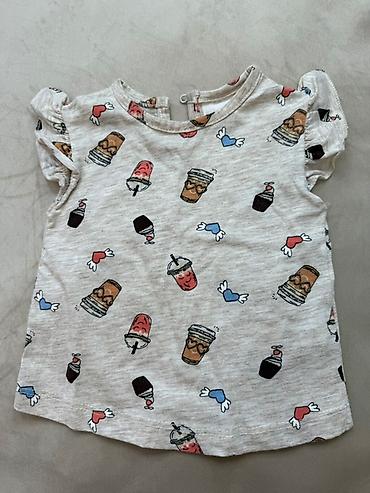 Futbolkalar: Futbolka, Qız üçün, 3 - 6 ay, Benetton — 5