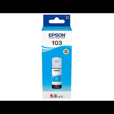 printer aliram: Epson 103 EcoTank C C13T00S24A Cyan Original Mürəkkəb Şüşəsi Epson — 1