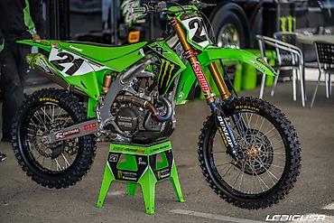 grass cutter: Kawasaki KX450 SR motocross motor – trkački podešen paket - Fabrika — 1