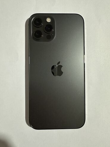 Apple iPhone: IPhone 12 Pro, Б/у, 256 ГБ, Space Gray, Чехол, Кабель, 80 %