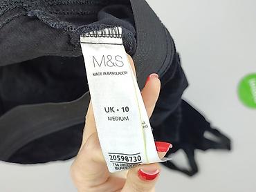spodnie marks: Marks & Spencer, Spodnie materiałowe damskie, rozmiar M — 4