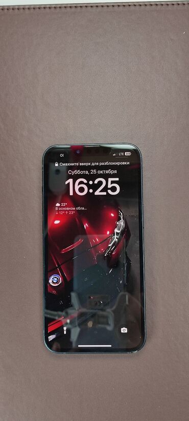 телефон 12 про макс: IPhone 13, Колдонулган, 128 ГБ, Midnight, Каптама, 100 %