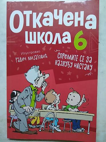 Dečije knjige: Knjiga:Otkacena skola 6,80 sr. 20 cm. nova — 1