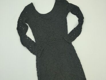 czarne sukienki wieczorowe długie: Dress, S (EU 36), condition - Good