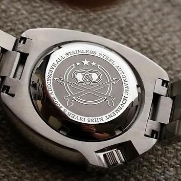 Ručni satovi: ADDIESDIVE AD2117 - 43.8mm - Bela - Seiko Captain Willard ADDIESDIVE — 3