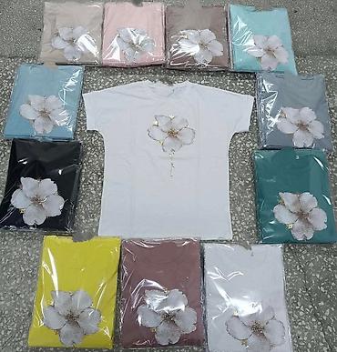 Majice kratkih rukava: 💫New collection💫

⚜️Univerzalna velicina
⚜️Cena 2200 din 2 komada — 15