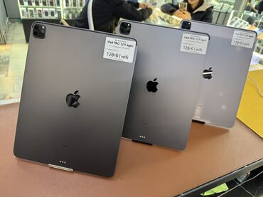 Планшеты: Планшет, Apple, память 128 ГБ, 12" - 13", Wi-Fi, Б/у, Классический цвет - Серый — 2