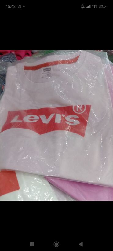 Futbolkalar: Futbolka, LeviS, M (EU 38), rəng - Ağ