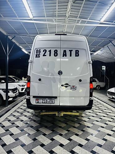 ремонт винтовых компрессоров: Volkswagen Crafter — длинная база, высокий потолок, белый фургон — 1
