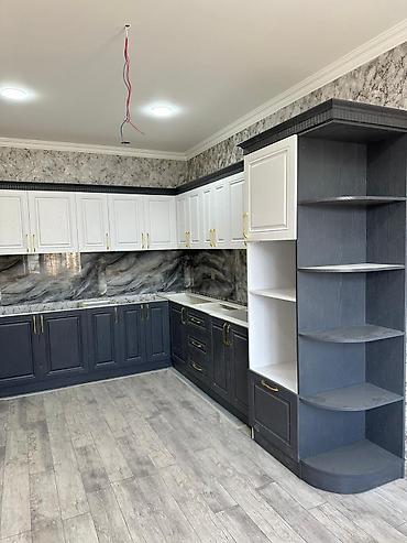 soba odun: Sifarişlə mətbəx dəsti, Özü çəkən petlələr, MDF, Kredit yoxdur, Pulsuz çatdırılma, Rayonlara çatdırılma — 5