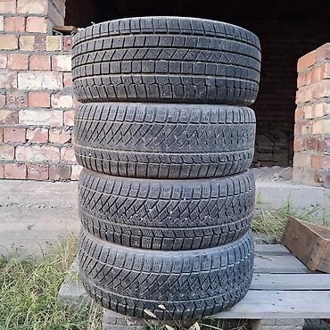 55: Шины 225 / 55 / R 17, Зима, Б/у, Комплект, Легковые, Bridgestone — 1