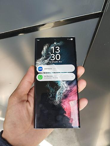 sam agac: Samsung Galaxy S22 Ultra, 256 GB, rəng - Qara, Simsiz şarj — 1