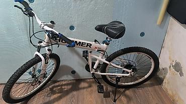 velosiped 28: HUMMER dağ velosipedi – qatlanan gövdə ilə - Rəng: ağ, HUMMER loqolu — 3