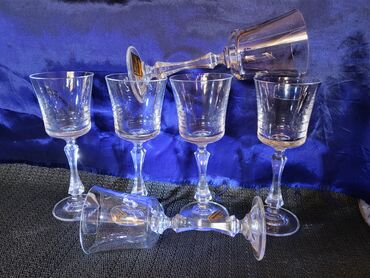 Čaše: Case nove kristal,led kristal Austrija 90te.god. za zestoko pice — 1