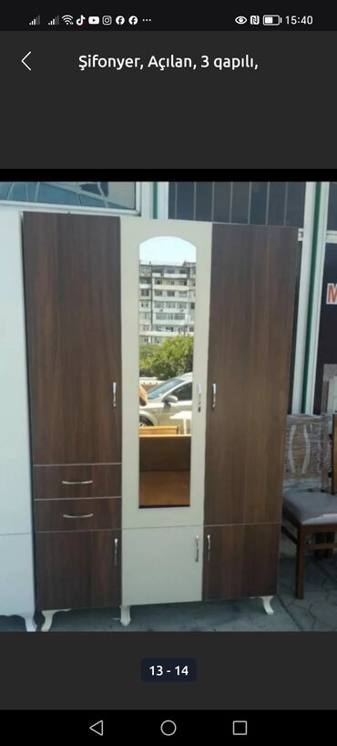 Dolablar: Yeni, Açılan, 3 qapılı Düz dolab, Dolab-asılqan, Türkiyə -da lalafo.az — 21 Dolablar: Yeni, Açılan, 3 qapılı Düz dolab, Dolab-asılqan, Türkiyə — 21