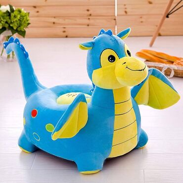pult za presvlacenje bebe: Fotelja za bebe Zmaj NOVO Blue Dragon stolica za decu Boja: plava