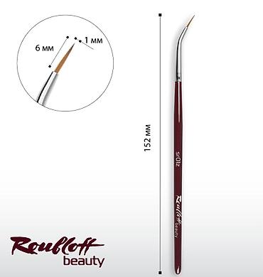 devit 3: Roubloff beauty Кисть со сгибом, для подводки, для лайнера, для — 4