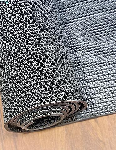 ПВХ плитка: ПВХ напольное покрытие в рулонах зиг заг с решетчатой структурой — 15