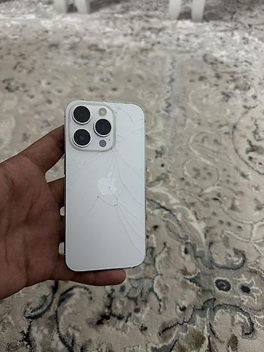 IPhone 14 Pro, Б/у, 128 ГБ, Серебристый, 82 %
