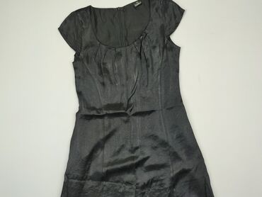 czarna sukienki krótka: Sukienka, S, stan - Zadowalający
