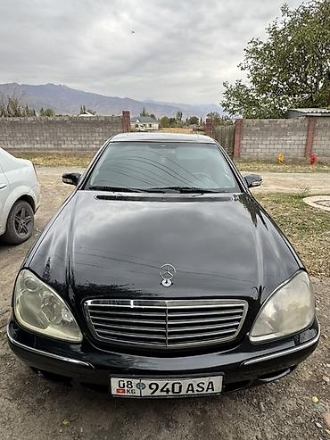 спринтер кузув: Mercedes-Benz S-Class: 2000 г., 4.3 л, Автомат, Бензин, Седан — 3