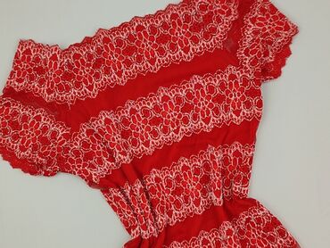 sznurowane buty z cholewami: Bluzka damska, rozmiar S