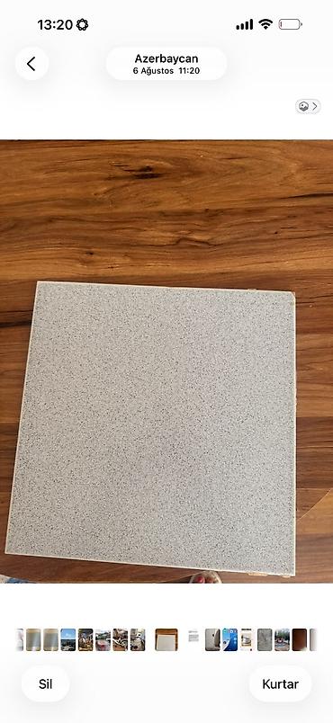 Üstdən çıxma kafel 34/34 ölçü.qiymet ədədi 70 qəpik ünvan baki novxanı lalafo.az -da Üstdən çıxma kafel 34/34 ölçü.qiymet ədədi 70 qəpik ünvan baki novxanı