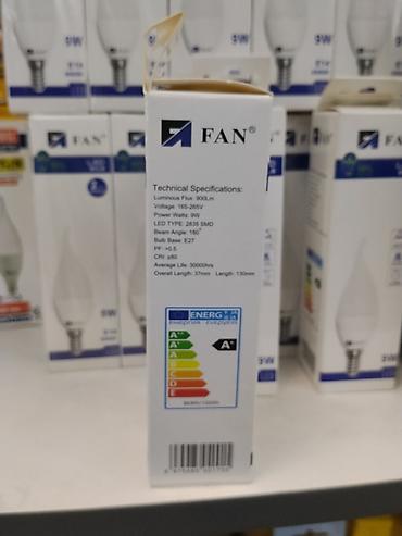 Лампочки: Светодиодная лампа FAN LED Bulb 9W Светодиодная лампа свеча от бренда — 2