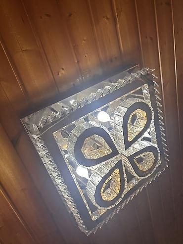 vurma cedveli sekil: Çılçıraq, 4 lampa, Xrustal — 2