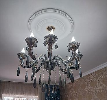 sekiller 2022: Çılçıraq, 8 lampa, Metal — 2
