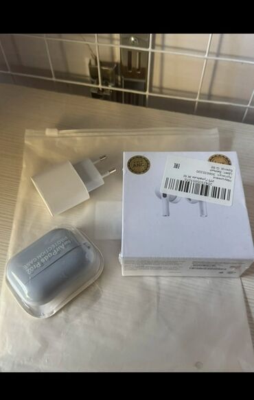 микрофон бишкек цена: AirPods Pro (указано на коробке: MagSafe Charging Case, ANC). Комплект