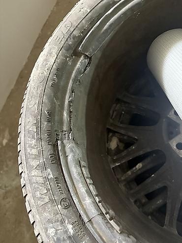 wing: Комплект колес BMW: литые диски + шины - Диски: черные — 6