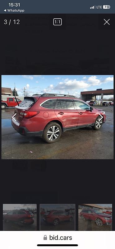аудио техника: Subaru Outback: 2019 г., 2.5 л, Вариатор, Бензин, Кроссовер — 1