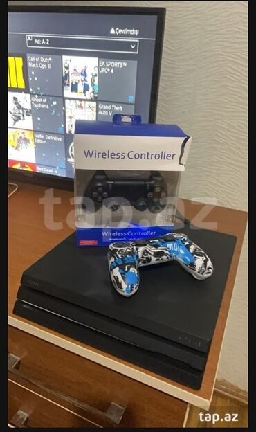 irsad telecom playstation 4: Sony PlayStation 4 Pro oyun konsolu, yüksək qrafika və sürətli