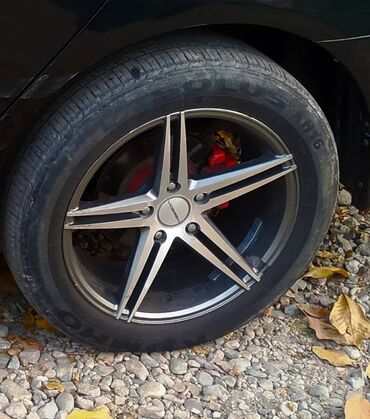 хромированные диски: Железные Диски R 17 Vossen, Комплект, отверстий - 5, Новый