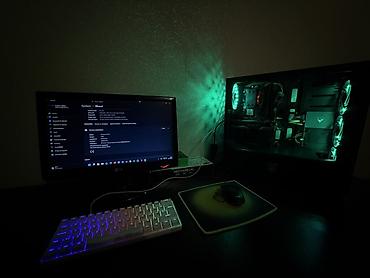 Masaüstü kompüterlər və iş stansiyaları: Gaming masaüstü kompüter seti GamingPC. Video Kart(GPU): Galax — 4