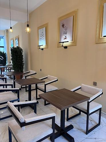 perla mebel: Kafe,restoran, coffee shop uchun masa desti her desti 150 Azn. Deste — 4