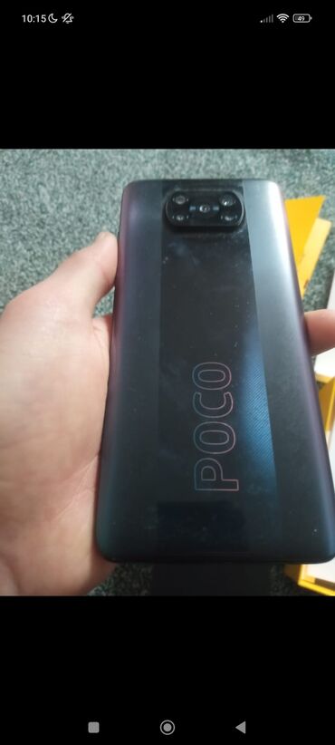 телефон поко х3: Poco X3 Pro, Б/у, 128 ГБ, цвет - Голубой, 2 SIM