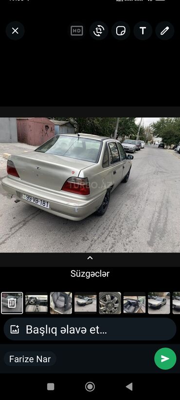 teker satsi: Daewoo Nexia: 1.5 l | 2006 il Sedan