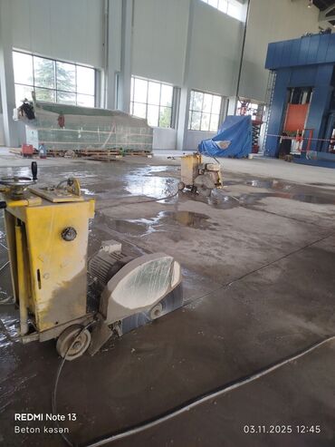 Beton işləri: #Betonkesme #betondeşmə Beton kubik kərpic - dən kəsim deşim — 11