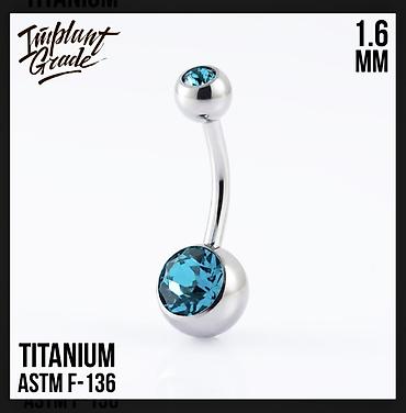 qizil pirsing: ASTM F-136 titan material pirsinglər satılır. Peremium keyfiyyət — 5