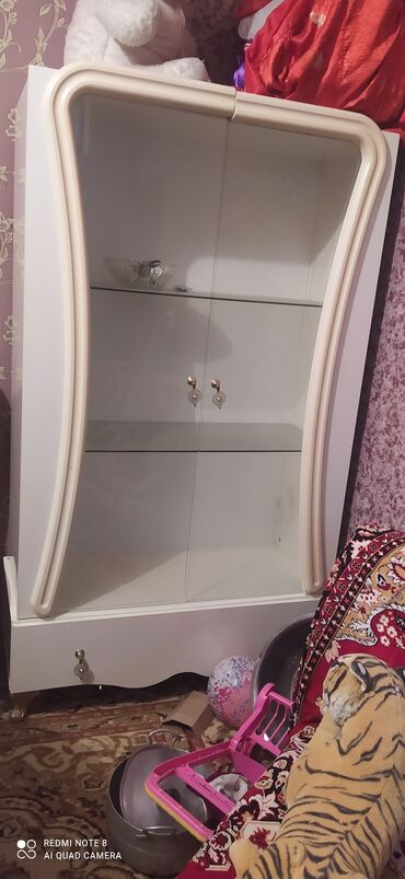 vitrin dolab: İşlənmiş, Açılan, 2 qapılı Düz dolab, Bufet