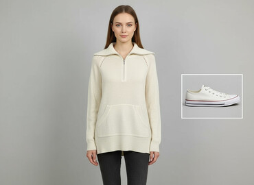sweter alpaka: Women`s sweater, size S