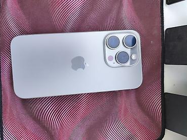 tab 10: IPhone 15 Pro, Б/у, 128 ГБ, Серебристый, Чехол, 80 % — 3