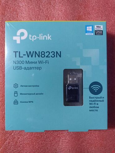 Модемы и сетевое оборудование: Usb WiFi адаптер Mini USB Adapter, Mini Size, Realtek, 2T2R, 2.4Ghz